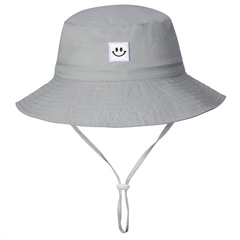 MaxNova Toddler Sun Hat Summer Beach Bucket Hats for Baby Boys 6-12,12-24 Months - Image 2